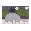 Foursided Original Postcard